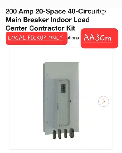 200amp 20 space - ➿️, 20-space